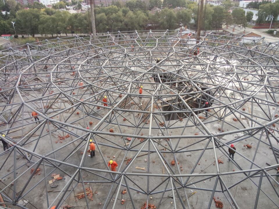 灌南全民健身中心网架